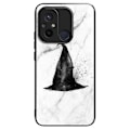 Miniatyrbillede 1 af 2: Telefoncover til Xiaomi Redmi 12C 4G, resistent TPU+hærdet glas, mønsterdesign Multicolor Hat