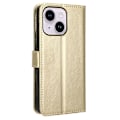 Miniatyrbillede 5 af 5: Telefoncover til iPhone 15 Plus Cover Crazy Horse Tekstur Læder Wallet Stand Shell Multicolor Style C