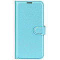 Miniatyrbillede 5 af 5: Lædercover til iPhone 16 Pro Max Wallet Case med Litchi-tekstur Multicolor Style E