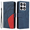 Pikkukuva 1 / 5: KT Leather Series-1 Xiaomi 14T Pro -puhelinnahkakotelo, värillinen, lompakkoteline Multicolor Style B