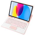 Pikkukuva 3 / 5: Type C A10B-A iPad 10.9 (2022) -mallille, karkkivärinen kynäpaikkamuotoilu, nahka + TPU-tablettitelinekotelo Multicolor Style C