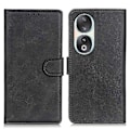 Miniatyrbillede 1 af 5: PU Læder Telefon Cover til Honor 90, Ko Læder Tekstur Pung Stativ Fuldstændig Omsluttet Cover Multicolor Style A