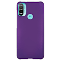 Miniatyrbild 1 av 5: anti-scratch skal Gummerat hårt PC- phone case för Motorola Moto E20/e30/e40 Purple