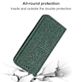Miniatyrbild 5 av 5: För iPhone 15 Plus Fodral Splitsad PU Läder Ställ Plånboksfodral med Rem Multicolor Style B