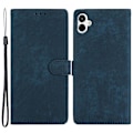 Miniatyrbillede 1 af 5: Til Samsung Galaxy A05 4G Etui PU Læder Foldbart Stativ Ensfarvet Telefoncover Multicolor Style D