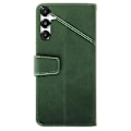 Miniatyrbillede 5 af 5: IDEWEI Læder Wallet Telefon Cover med Stativ og Kalvetekstur til Samsung Galaxy A26 5G Multicolor Style A