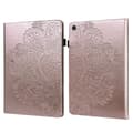 Pu- case för Samsung Galaxy Tab A9+, cover för surfplatta Rose Gold