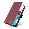 Miniatyrbillede 5 af 5: YIKATU YK-005 Til Samsung Galaxy S21 FE 5G Stand Wallet Case Hud-berørings Læder Telefon Cover Multicolor Style F