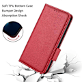 Miniatyrbillede 5 af 5: Til ZTE Blade A53/A53+ Magnetisk Lukning Telefon Etui Wallet Stand PU Læder Cover Multicolor Style C