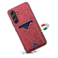 Pikkukuva 3 / 5: DENIOR Samsung Galaxy A34 5G PU-nahkapäällysteinen TPU-kotelo, jossa on jalusta ja korttipidike, takakuori Multicolor Style B