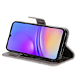 Miniatyrbild 4 av 5: KT Imprinting Flower Series-3 Fodral för Samsung Galaxy A06 Katt Träd Mönster Flip Läder Telefonskydd Multicolor Style E