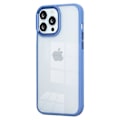 Miniatyrbild 1 av 5: För iPhone 15 Pro Godisfärg Hög Transparens TPU+PC Mobilskal Hudvänligt Baksida Multicolor Style F