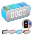 Miniatyrbild 2 av 5: Väckarklocka för sovrum/kontor,digital klocka med Bluetooth högtalare,väckarklocka för tunga sovande Vuxna/tonåringar Blå Blue