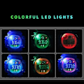 Miniatyrbillede 5 af 5: Skmei 1451 LED Digitalt Elektronisk Børneur Yellow Shell Blue Circle