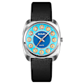 Miniatyrbillede 1 af 5: Skmei Q029 Dameur med mønstret urskive, quartz Blue