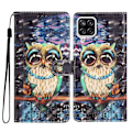 Pikkukuva 1 / 5: Samsung Galaxy A12 -kotelo, lompakkomallinen PU-nahkainen 3D-kuvioitu puhelinkotelo hihnalla Multicolor Style F