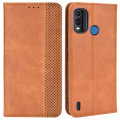 Miniatyrbillede 1 af 5: Til Nokia G11 Plus 4g Auto Lukkende Magnetisk Retro Pu Læder Wallet Case Stand Funktion Telefon Shell Cover Brown
