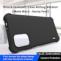 Miniatyrbild 4 av 5: Imak för Nokia G11 / G21 Soft Tpu case Matt Airbag Anti- cover med skärmskydd Black