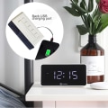 Miniatyrbillede 3 af 5: Vibrat Ser Bord Seng Shaker Døv Usb Oplader Dæmpbar Skærm Ny