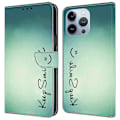 Pikkukuva 1 / 5: iPhone 16 Pro Max -kotelo PU-nahkainen lompakkokotelo seisontatoiminnolla Multicolor Style H