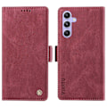Miniatyrbillede 1 af 5: YIKATU YK-005 til Samsung Galaxy A54 5G Telefon Cover PU Læder Hud-berørings Wallet Stand Shell Cover Multicolor Style F