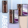 Miniatyrbild 5 av 5: Skal för Huawei Mate X5 Krokodiltextur Äkta Läder+TPU+PC Mobilskal Multicolor Style C