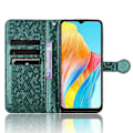 Miniatyrbild 2 av 5: För Oppo A38 4G Fodral PU Läder Präglat Vikbart Ställ Mobiltelefon Skal Multicolor Style C