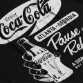 Miniatyrbillede 5 af 5: Coca Cola Pause And Refresh Retro Herre T-shirt Black XXL