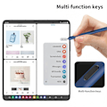 Pikkukuva 5 / 5: Type C -sylinterikynä Samsung Galaxy Z Fold6 5G/Z Fold5 5G/Z Fold4 5G/Z Fold3 5G -puhelimille, sähkömagneettinen Multicolor Style E