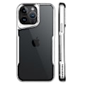 Pikkukuva 1 / 5: NEWZONE iPhone 15 Pro -kotelo, galvanointi TPU+akryyli, pudotuskestävä takakansi Multicolor Titanium Silver