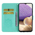 Pikkukuva 2 / 5: Samsung Galaxy A26 5G Lompakkokotelo Pöllökukka Kuvioitu Strassi Nahkakansi Multicolor Style E