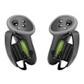 Miniatyrbild 1 av 5: KIWI DESIGN Q1 PRO-2.2U Skyddsfodral för Meta Quest 3/3S Controller Grip Silikonskydd med Justerbar