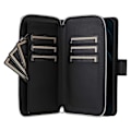 Miniatyrbillede 3 af 5: Til iPhone 12 Pro Max Wallet Case Rhombus Grid Læder Telefon Cover med Korte/Lange Stropper Multicolor Style A