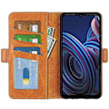 Pikkukuva 2 / 5: ZTE Blade A72 5G -puhelimen kuvioitu PU-nahkakotelo, jossa on kaksoismagneettiteline, lompakko ja iskunkestävä puhelinkotelo Multicolor Style C