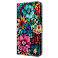 Miniatyrbild 4 av 5: Skal för iPhone 16 Mönstertryckt Skyddande Fodral TPU+PU Läder Flip Telefonfodral Multicolor Style E