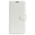 Miniatyrbillede 5 af 5: Lædercover til iPhone 16 Pro Max Wallet Case med Litchi-tekstur Multicolor Style A