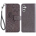 Pikkukuva 1 / 5: Samsung Galaxy S23 FE -kotelolle Pöllökuvioitu PU-nahkainen puhelinkotelo lompakkotelineellä Multicolor Style E