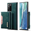 Miniatyrbillede 1 af 5: DG.MING M2 Series Magnetisk Tri-fold Wallet Kickstand Læder Etui til Samsung Galaxy Note20