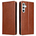 Miniatyrbillede 1 af 5: FIERRE SHANN PU Læder Wallet Folde Stand Telefon Cover til Samsung Galaxy A54 5G Multicolor Style B