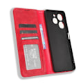 Miniatyrbilde 2 av 5: For TECNO Spark 10 Pro K17 Retro PU Lærdeksel Stativ Lommebok Flip Folio Telefonveske Multicolor Style B