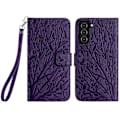 Pikkukuva 1 / 5: Painettu PU-nahkainen puhelinkotelo Samsung Galaxy S22 5G -kotelolle, lompakkoteline Multicolor Style D