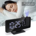 Miniatyrbillede 5 af 5: Projekt Alarm C Til Seng, Projektor Loft C Med Digitalt LED Temperatur Fugtighed Dis
