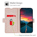 Pikkukuva 3 / 5: OnePlus Nord 3 5G/Ace 2V 5G Korttipaikalla varustettu nahkainen puhelinkotelo, taitettava jalusta Multicolor Style D