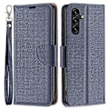 Pikkukuva 1 / 5: Samsung Galaxy A15 4G -kotelo, litsirakenteinen PU-nahkalompakko, matkapuhelimen suojus Multicolor Style D
