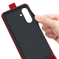 Pikkukuva 3 / 5: Samsung Galaxy A36 5G -kotelo korttipaikoilla, pystysuuntainen läppä, nahkainen puhelinkotelo Multicolor Style D