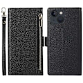 Miniatyrbild 1 av 5: Fodral till iPhone 15 Plus med dragkedjeficka, PU-läder med litchistruktur och rem Multicolor Style E