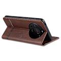 Miniatyrbillede 4 af 5: AZNS Etui til Huawei Mate 60, pung, stativ, PU læder telefoncover Multicolor Style D