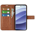 Miniatyrbillede 2 af 5: Til Xiaomi Redmi Note 14 Pro 5G Stand Case Anti-Scratch Kalvetekstur Læder Telefon Cover Multicolor Style F