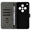 Miniatyrbillede 3 af 5: Til Oppo Find X8 Pro 5G Wallet Case RFID-blokering PU Læder Cover Stand View Multicolor Style E