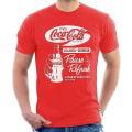 Miniatyrbillede 1 af 5: Coca Cola Pause And Refresh Retro Herre T-shirt Red XL
